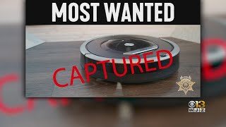 Officers Respond To A Burglary Call With Their Guns Drawn Only To Find A Trapped Roomba