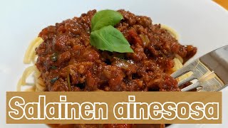 Superhyvä Pasta Bolognese (+ Salainen ainesosa)