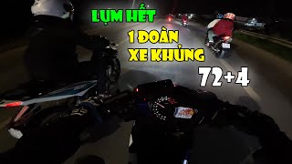 TOANBLACK ĐI TOURING EX 72+4 BẮT GẶP 1 ĐOÀN XE ĐỘ VÀ CÁI KẾT MẤT TIU | VLOG