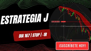 Día 167 | STOP | -1R | Trading | NASDAQ | Jesus Mora Trader | SALA J  En vivo| Estrategia J 2025