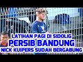 Latihan Persib Bandung Tadi Pagi Di Stadion Sidolig Ada Nick Kuipers Bobotoh