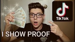 HOW MUCH MONEY I MAKE ON TIKTOK | with 300k followers