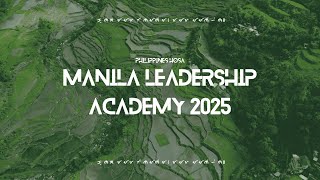 Manila Leadership Academy (MLA) 2025