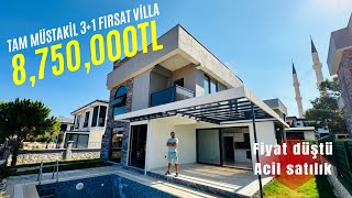 ❗️SATILDI❗️Didim Akbük’te denize 500 metre önü yeşil alan park fırsat villa fiyat düştü 8,750,000