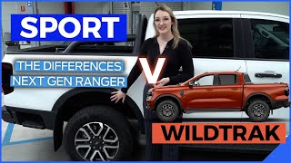 Wildtrak Versus Sport! | Next Gen Ranger - Which has more?