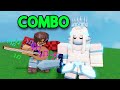 We used Aery + Melody Combo... INF damage (Roblox Bedwars)