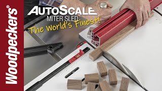 AutoScale Miter Sled | Woodpeckers Tools