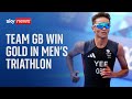 Paris Olympics: Team GB's Alex Yee wins triathlon gold after sensational comeback