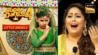 'Pyar Kiya To Darna Kya' पर Esha की Cute अदाओं ने जीता Judges का दिल |Super Dancer 4 | Little Angels