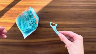 Review of a Plackers Twin-Line Dental Flossers