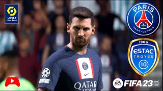 FIFA 23 - PSG vs ES Troyes | Ligue 1 | Digital Footballer | HD Gameplay
