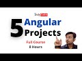 🔴Build Top 5 Angular Project, Angular Project Practice in one video,Angular project with testycodeiz