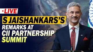 EAM S Jaishankar LIVE | CII Partnership Summit | New Delhi | India | Sushma Swaraj Bhawan