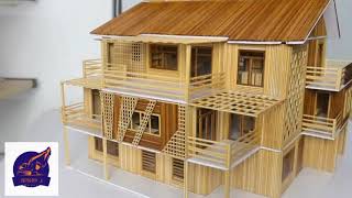 How to make a Luxury mini House _ DIY Miniature modern house