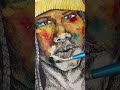 Flashback Friday! WATERCOLOR PAINTING Timelapse: Girl with the Yellow Beanie