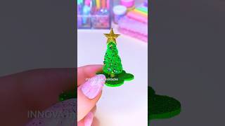 Manualidades de Navidad 🎄 Arbol de Navidad miniatura #shorts #diy #manualidades #navidad #miniaturas