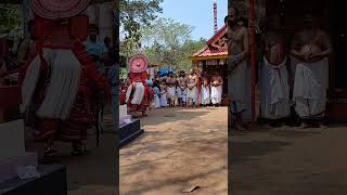 Baali theyyam@ mullool sree dharmadhaiva guru dhevasthanam ബാലി തെയ്യം @മുള്ളുൽ ശ്രീ ധർമദൈവ ക്ഷേത്രം