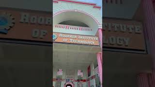 RIT ROORKEE Campus (A block )#ritroorkee#roorkeecollegeofengineering#collegelife#trending