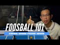 FOOSBALL 101: CONTROL, OFFENSE, PASSING & DEFENSE (foosball beginner course)