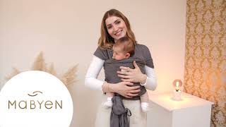 Baby Tragetuch Tutorial - einfach zum Nachbinden