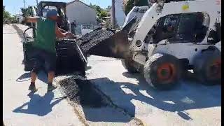 SKİD STEER LOADER ASPHALT FLOAT/ASPALTH PAVER FOR BOBCAT