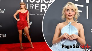 The best-dressed celebrities at the Grammys 2025: Taylor Swift, Sabrina Carpenter and more