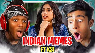 KSI Reacts To Memes From INDIA 🇮🇳