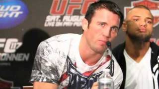 Anderson Silva and Chael Sonnen's UFC 117 Pre-Fight Words - MMA Weekly News