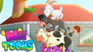 Animal Tower | Nursery Rhymes & Kids Songs Compilation | Mormortoons