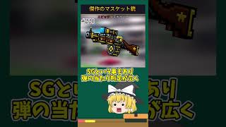 傑作のマスケット銃編 #ピクセルガン3d #武器解説