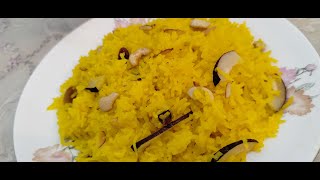 Zarda Recipe ❤️#ZardaSweetRice / Rice Best Dissert / Ramadan Special Sweet #zardarecipe#zardadissert