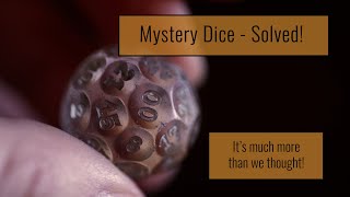 Mystery of Odd, Antique Dice - Solved!