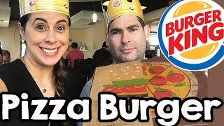 PIZZA BURGER no Burger King - É verdade?!
