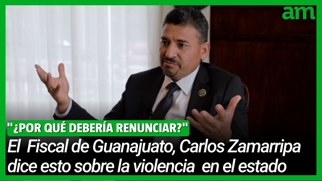 "¿Por Qué Tendría Que Renunciar?" Dice Carlos Zamarripa, Fiscal De ...