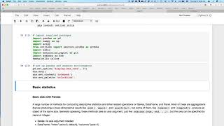 Python for Data Analysis 2018 - Lesson 17 (3/7)