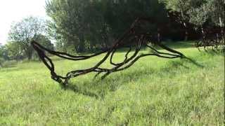 Marco Cianfanelli @ Nirox Sculpture Garden.MP4