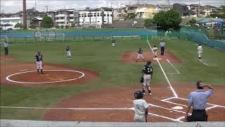 20170812ジュニア大会　準決勝　やまがらソフトvsさくらソフト