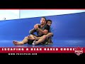 MMA Tips:  Jake Shields Demonstrates how to Escape the Rear Naked Choke