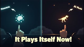 I Built a Dino Game in Python… Then It Learned to Play WITHOUT Me 🤯🦖