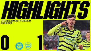 HAVERTZ WITH THE WINNER! | Brentford vs Arsenal (0-1) | Late header earns us all three points!