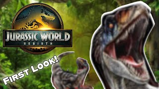 FIRST LOOK at Velociraptors in Jurassic World Rebirth!!