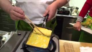 How to make Japanese Omelette　絶品だし巻き玉子の火加減とスピード