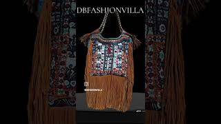 DBFashionvilla Exquisite Handcrafted Banjara Bohemian Bag Stylish Boho Crossbody Bag for Women