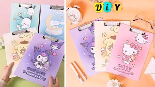 How to make exam pad /Sanrio DIY /paper craft/easy craft ideas /school project/art and craft #shorts