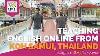 Day in the Life Teaching English Online from Koh Samui, Thailand with Allen \u0026 Guillem