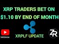 XRP Traders Bet On $1.10 XRP By End Of Month