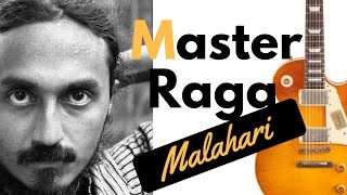 The Guide to Slide Basic Indian Raga Malahari | Padumanabha Geetham (Carnatic Guitar)