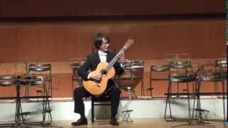 フーガBWV998／J.S.バッハ　橋口武史　第89回長崎ギター音楽院定期演奏会　2013.11.29