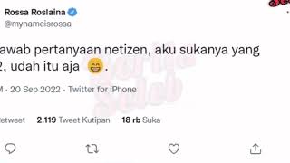 Heboh Dikabarkan Selingkuhan Reza Arap, Ini Jawaban Rossa