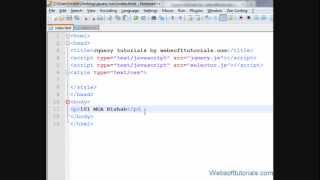 jquery tutorials for beginners - 16 - jquery contains selector